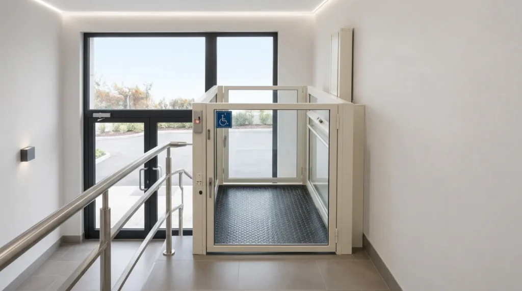 Espacio para instalar elevador vertical