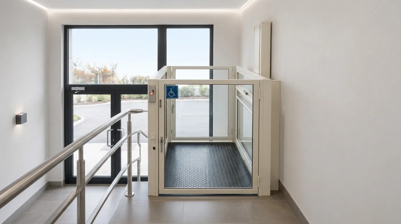 Espacio para instalar elevador vertical